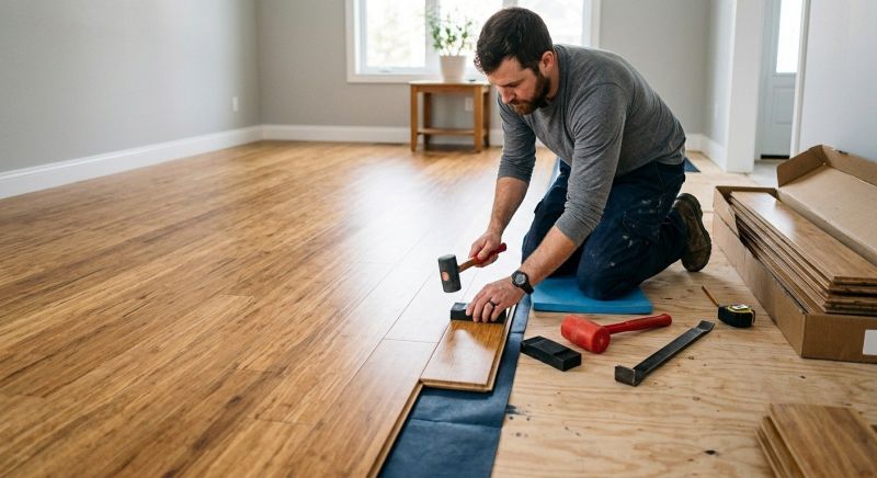 Bamboo Flooring Installation in Plymouth, MA