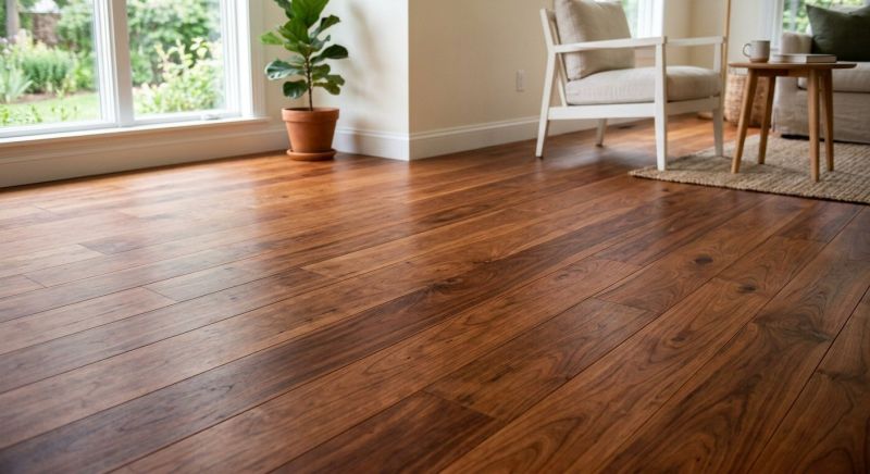 Cherry Floor Installation in South Dartmouth, MA