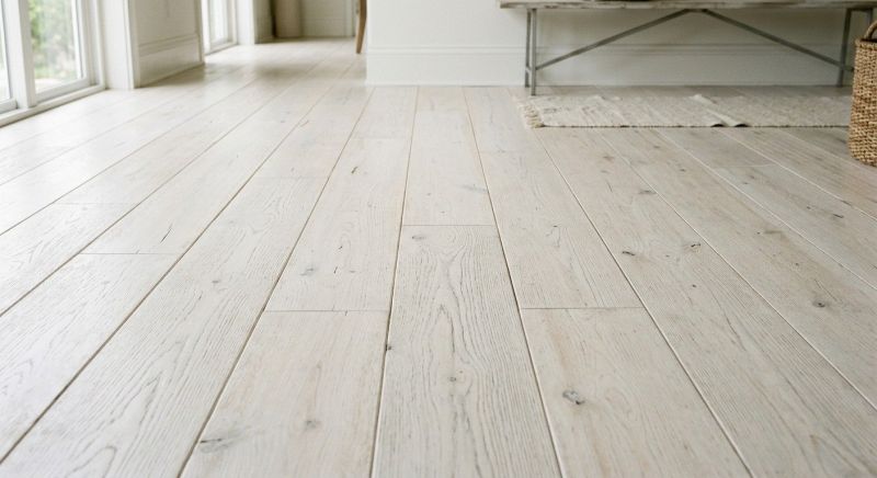 Dark Wood Floor Installation in Plymouth, MA
