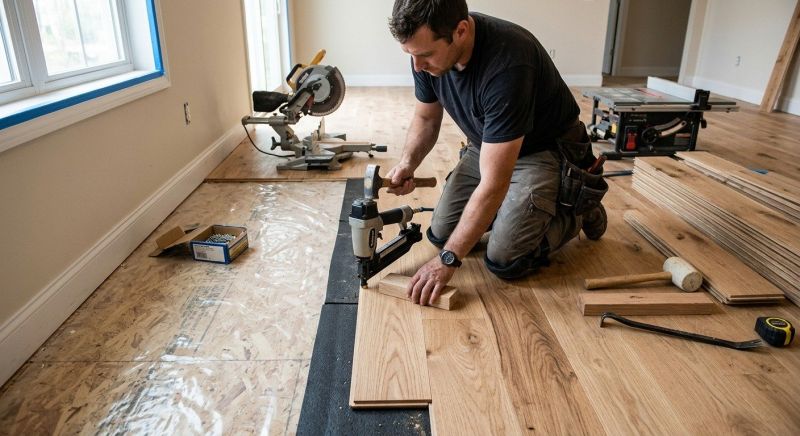 Hardwood Floor Installation in Wareham, MA
