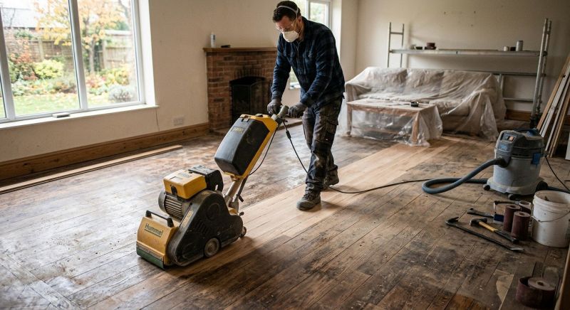 Hardwood Floor Renovation in Plymouth, MA