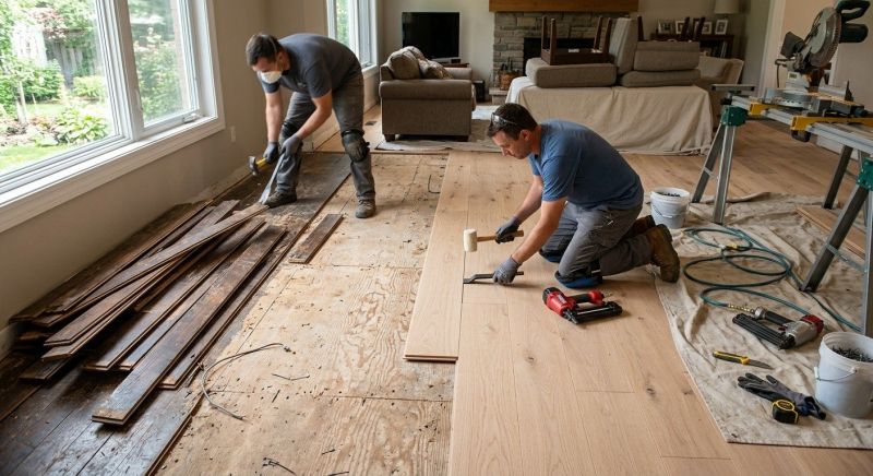 Hardwood Replacement in Bristol County, MA