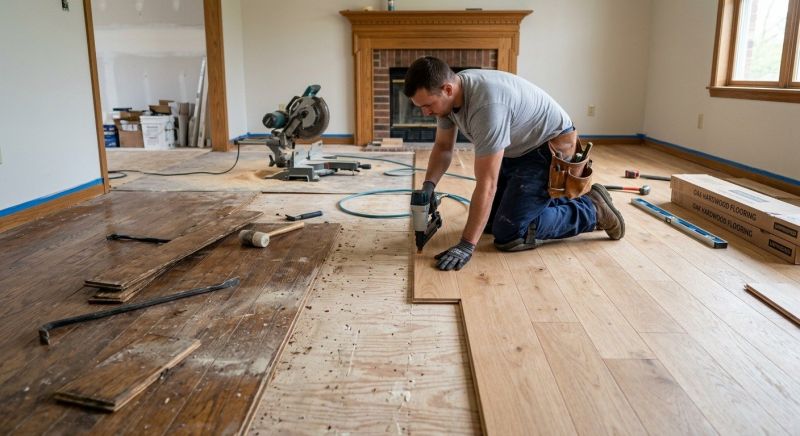 Hardwood Replacement in Plymouth, MA