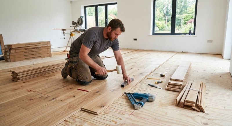 Oak Floor Installation in Dennis, MA
