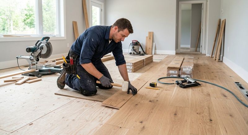Wood Floor Replacement in North Truro, MA