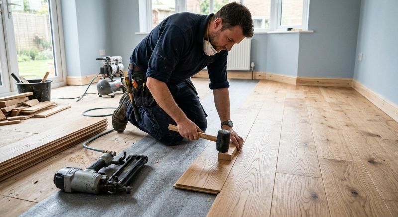 Wood Flooring Installation in Bridgewater, MA