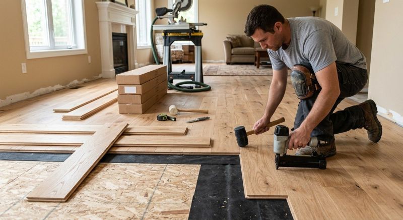 Wood Flooring Installation in Halifax, MA