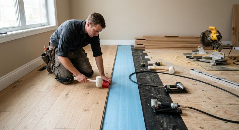 Wood Flooring Installation in Rockland, MA