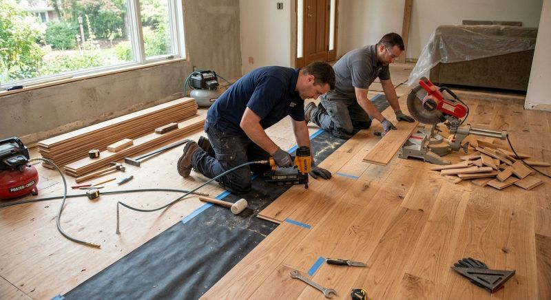 Wood Flooring Installation in Scituate, MA